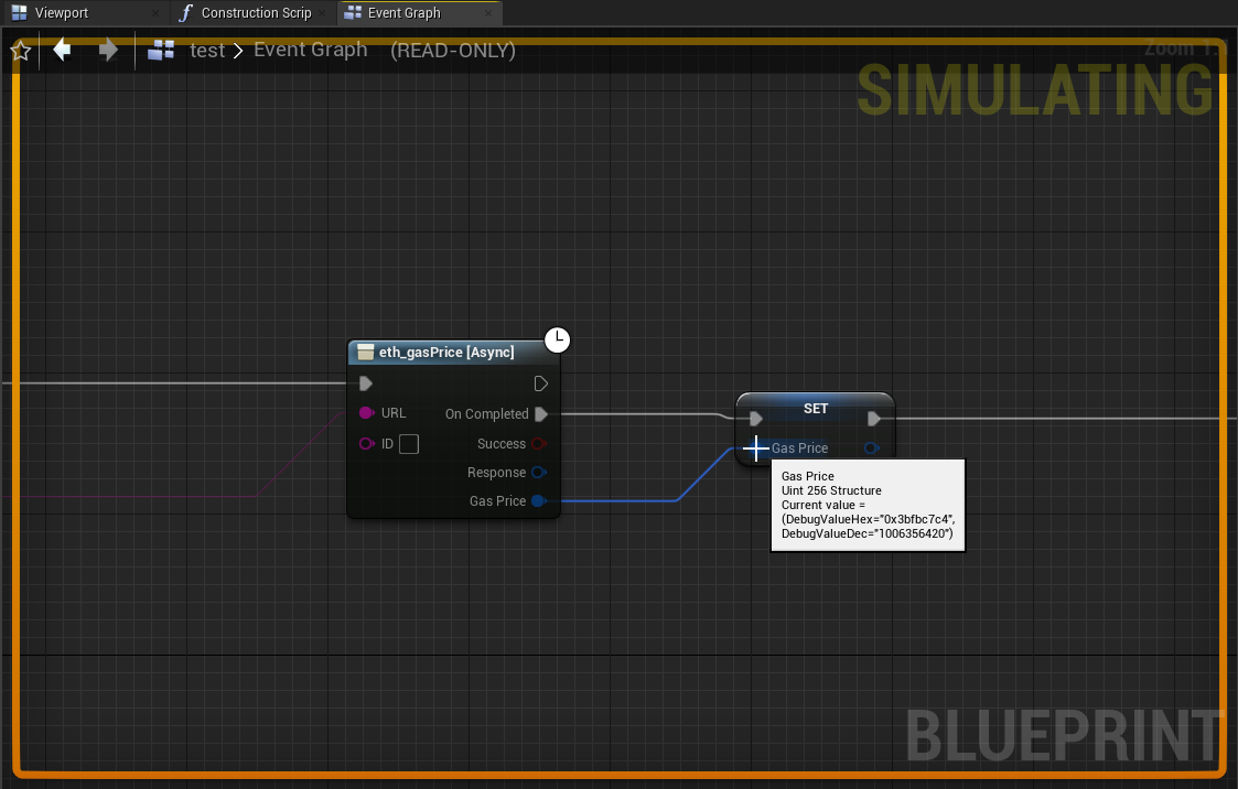 Debugging Uint256 Enabled